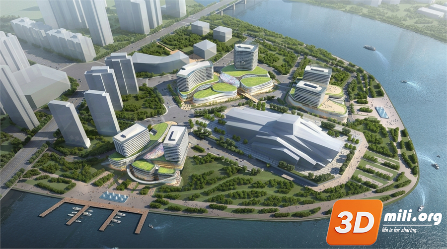 Outdoor Building Skp Files